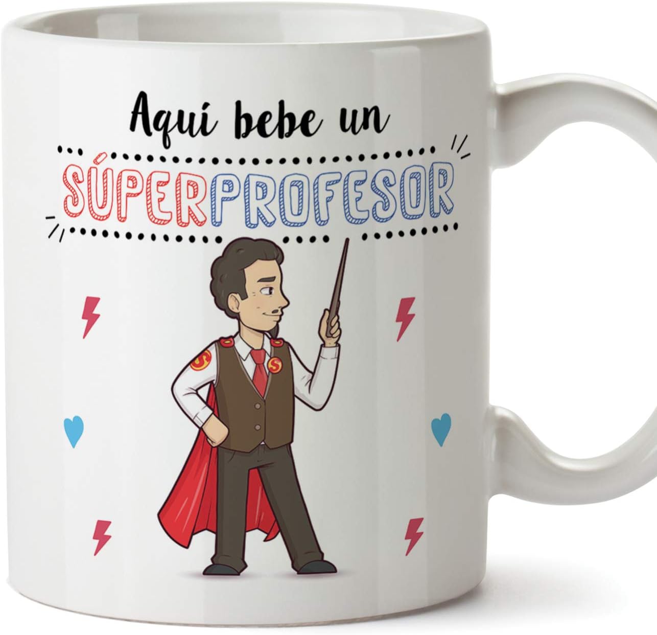 taza profesor, taza maestra, Regalo ideal para profesoras y maestras, regalos para profesores, regalos para profesoras de infantil, regalos para maestros, regalos originales para profesores